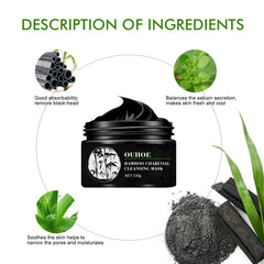 Máscara de limpeza e redução de poros e cravos