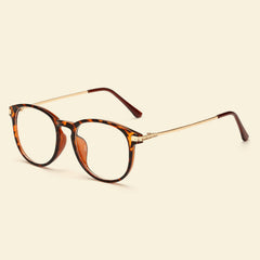 Espejo artístico plano con montura completa para gafas