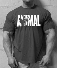 Camiseta masculina esportiva fitness ANIMAL