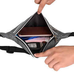 Bolso de pecho de gran capacidad para hombres y mujeres.