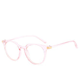 Óculos de armação transparente feminino