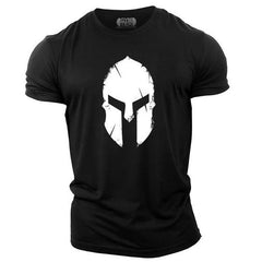 Camiseta de manga corta con personalidad enmascarada