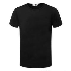 Camiseta ajustada de cuello redondo y manga corta para hombre