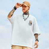 Camiseta de manga curta Street Hip-hop masculina verão