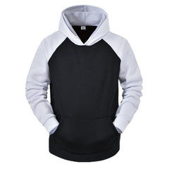 Moletom com capuz casual masculino para outono e inverno.