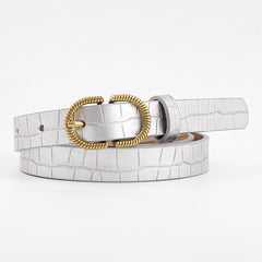 Cinturón retro personalizado europeo y americano.