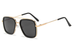 Novos óculos de sol de metal