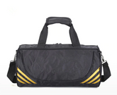 Bolsa de viaje portátil de un solo hombro, bolsa de lona, bolsa de viaje, bolsa cilíndrica para yoga, bolsa deportiva, bolsa de fitness
