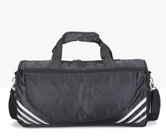 Bolsa de viaje portátil de un solo hombro, bolsa de lona, bolsa de viaje, bolsa cilíndrica para yoga, bolsa deportiva, bolsa de fitness