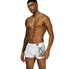 Cueca masculina sexy de algodão, cueca boxer confortável, cueca 212