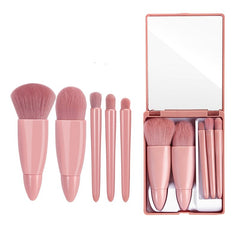 5Pcs Conjunto de pincéis de maquiagem Ferramentas Cosméticos Pó Sombra Base Blush Mistura Pincel de maquiagem