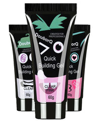 Gel para uñas con dibujos animados de 60 ml, para decoración de uñas, 3 colores