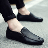 Sapatos de couro casuais Driving Doudou