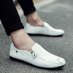 Sapatos de couro casuais Driving Doudou