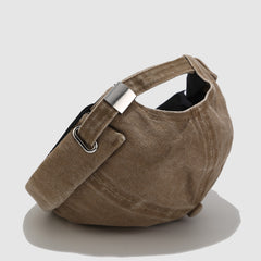 Sombrero de cuero de melón lavado estilo retro salvaje para exteriores