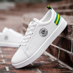 Zapatillas de lona para estudiantes, modernas y combinables, informales, para papá