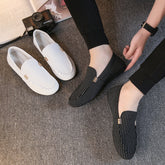 Sapatos de pano estilo coreano Sapatos masculinos Tendência Tênis