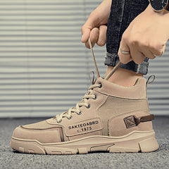 Nuevas zapatillas de lona casuales combinables de estilo coreano