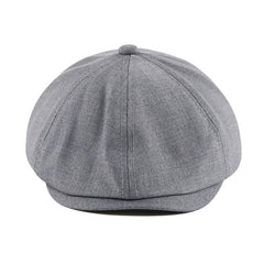 Men's And Women's Solid Color Retro Beret