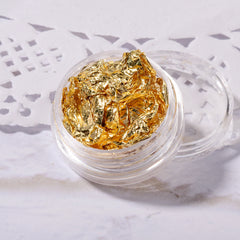 Pegatinas ultrafinas doradas y plateadas de color rojo japonés para decoración de uñas