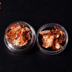 Pegatinas ultrafinas doradas y plateadas de color rojo japonés para decoración de uñas