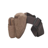 Carteira masculina para esportes ao ar livre, bolsa de cinto