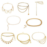 Corrente de cintura para corpo feminino