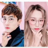 Óculos de miopia ultraleves femininos podem ser equipados com uma armação poligonal para mulheres