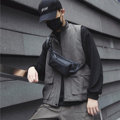 Bolsa crossbody multifuncional com um ombro