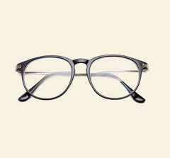 Espejo artístico plano con montura completa para gafas