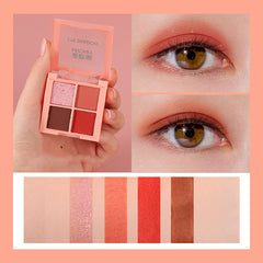 Paleta de sombras multicoloridas simples Pearly Earth