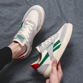 Sapatos masculinos casuais sapatos brancos