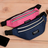 Bolso de pecho de gran capacidad para hombres y mujeres.