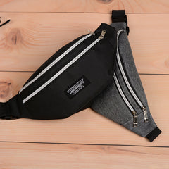 Bolso de pecho de gran capacidad para hombres y mujeres.