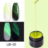 Manicura Nail Art Luminoso Uñas Araña Gel Esmalte de Uñas UV