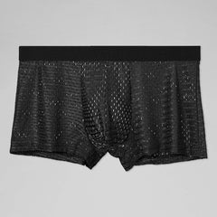 Pantalones cuadrángulo transpirables de malla de hielo para hombre