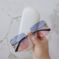 Óculos de sol sem aro