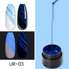 Manicura Nail Art Luminoso Uñas Araña Gel Esmalte de Uñas UV