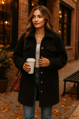 Vintage Loose Casual Jacket for Women – Autumn & Winte