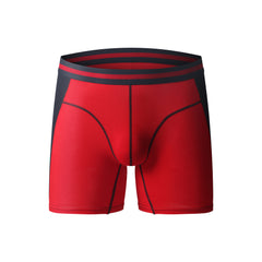 Shorts Modal Color Block e Cueca Boxer Longa