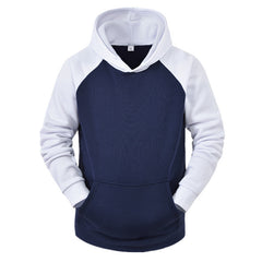 Moletom com capuz casual masculino para outono e inverno.