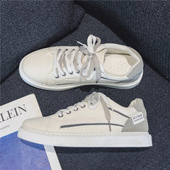 Sapatos masculinos verão novos tênis finos respiráveis casuais cano baixo