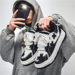 Sapatos casuais versáteis elevados para homens