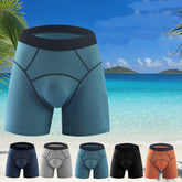 Calzoncillos bóxer de cintura para hombre durante el ejercicio físico