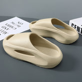 Chinelos grossos antiderrapantes para casal