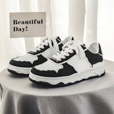 Sapatos casuais versáteis elevados para homens