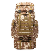 Mochila camuflada bolsa de montanhismo