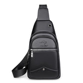 Bolsa de peito masculina um ombro mensageiro casual