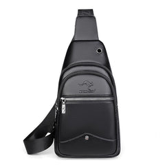 Bolsa de peito masculina um ombro mensageiro casual