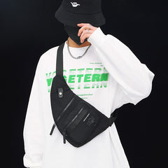 Bolso bandolera informal para el pecho para hombre